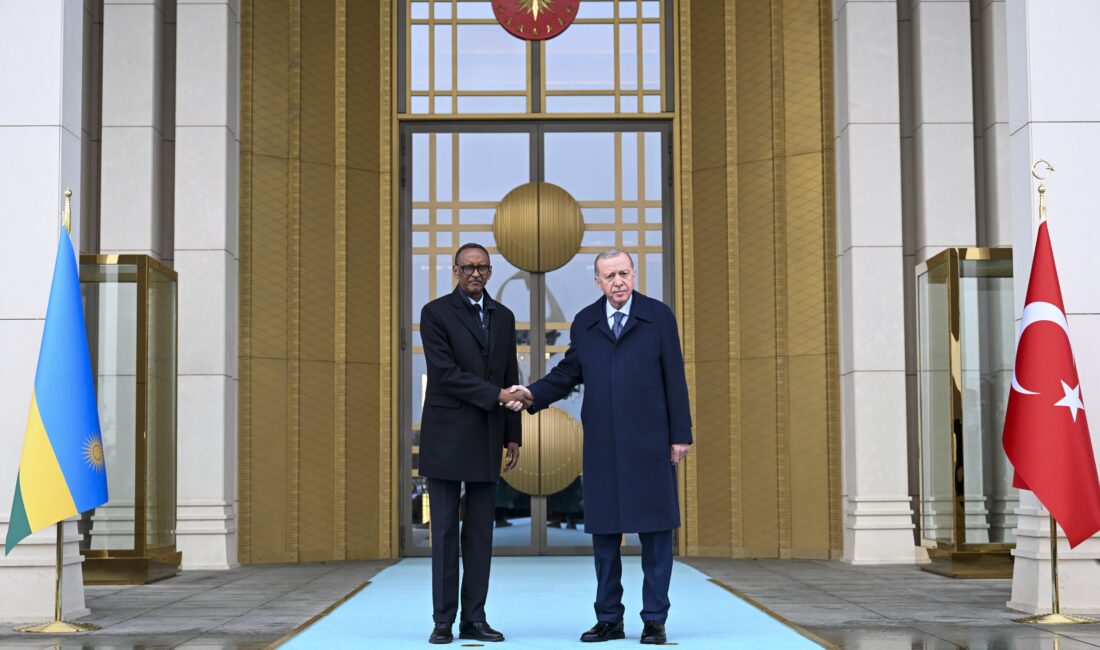 Cumhurbaşkanı Recep Tayyip Erdoğan, Ruanda Cumhurbaşkanı Paul Kagame'yi ağırladı.