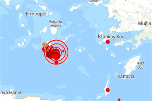 Akdeniz'de 4.1 büyüklüğünde deprem