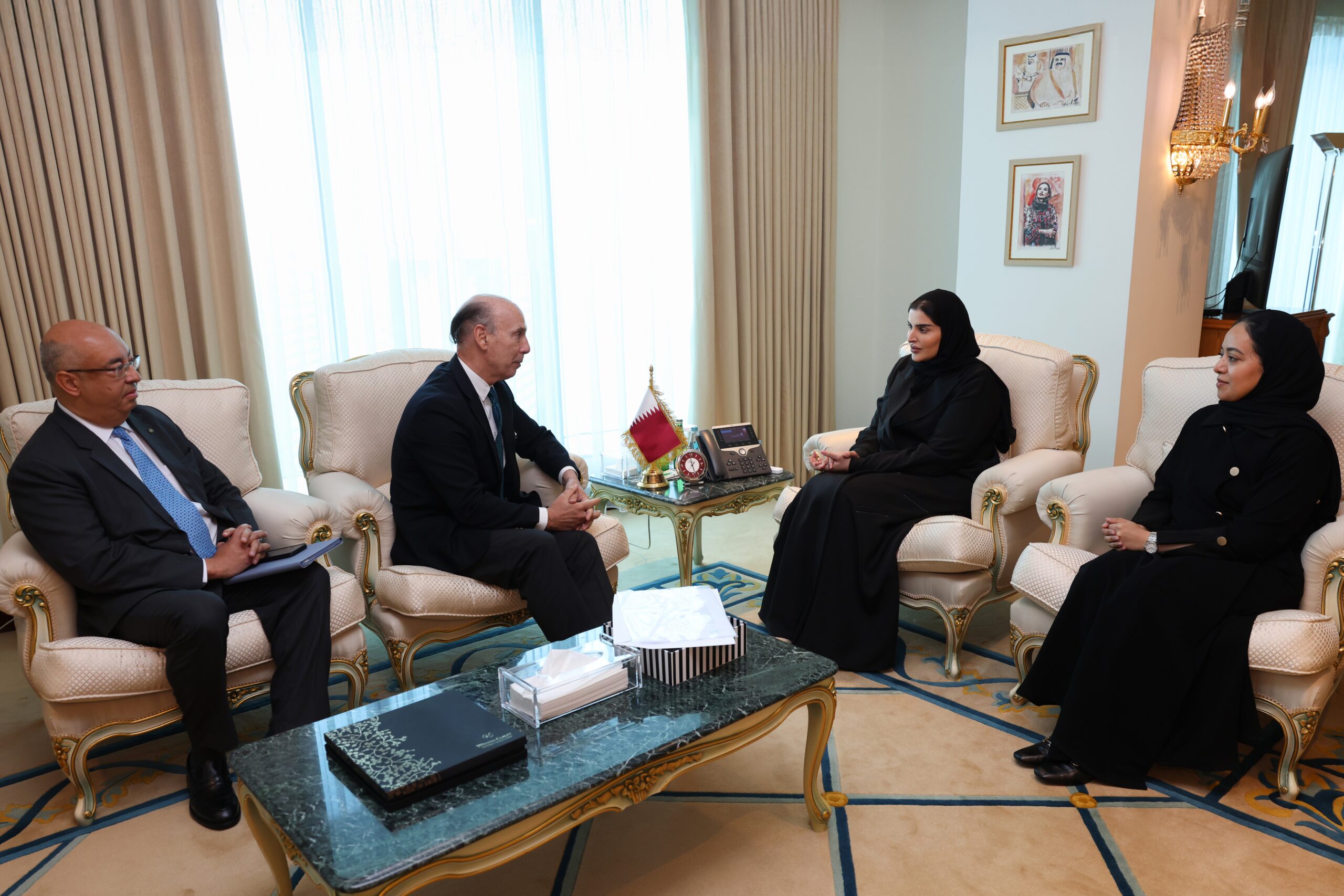 Doha, 12 Şubat (Hibya) - Katar Uluslararası İşbirliği Devlet Bakanı