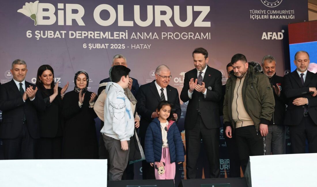 Milli Savunma Bakanı Yaşar Güler, Hatay'da canlı bağlantıyla “Deprem Şehitlerini