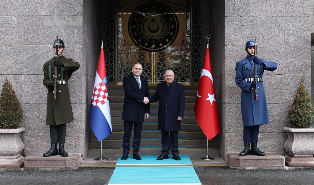 Milli Savunma Bakanı Yaşar Güler, Ankara'ya gelen Hırvatistan Başbakan Yardımcısı