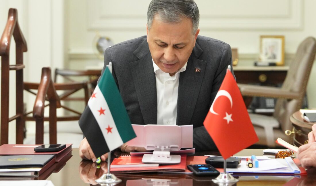 İçişleri Bakanı Ali Yerlikaya, Suriye Arap Cumhuriyeti İçişleri Bakanı Ali