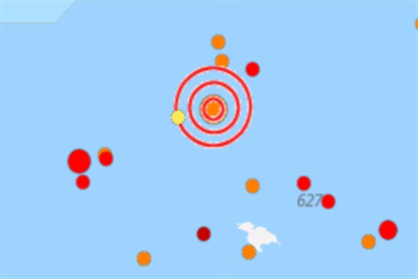 Ege Denizi’nde 4.1 büyüklüğünde deprem meydana geldi.