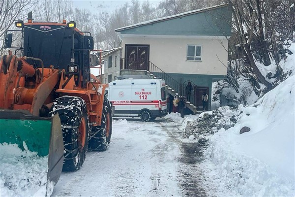 Van Büyükşehir Belediyesi karla