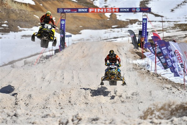 Kayseri'de, Dünya Snowcross Şampiyonası