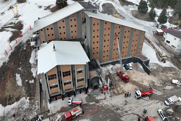 Kervansaray Yatırım Holding A.Ş, Kervansaray Uludağ Oteli'ndeki yangına ilişkin bilgilendirme