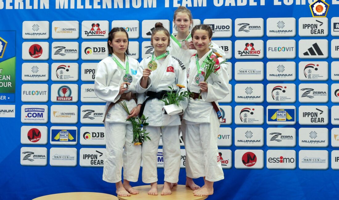 Ümraniye Belediyesi Spor Kulübü’nün yıldız judocusu Sema Nur Yüksel, Almanya’nın