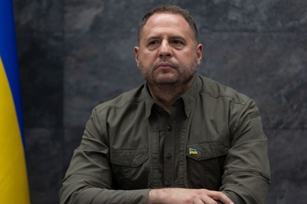 Kiev, 13 Kasım (Hibya)-Ukrayna Cumhurbaşkanlığı Ofisi Başkanı Andriy Yermak, Avrupa