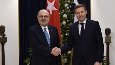 Milli Savunma Bakan Yardımcısı Alpaslan Kavaklıoğlu, Estonya ziyareti kapsamında Savunma