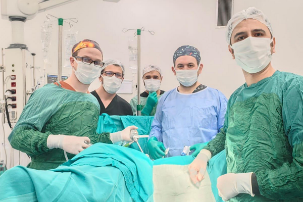 Şanlıurfa, 12 Aralık (Hibya)-Ceylanpınar Devlet Hastanesi’nde, Medikal tedavilere yanıt vermeyen