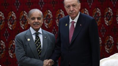 Cumhurbaşkanı Recep Tayyip Erdoğan, Türkmenistan’ın başkenti Aşkabat’ta düzenlenen Uluslararası Barış