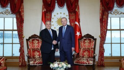 Cumhurbaşkanı Recep Tayyip Erdoğan, Macaristan Başbakanı Viktor Orban'ı kabul etti.