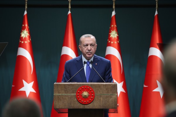 Cumhurbaşkanı Recep Tayyip Erdoğan, Libya Başkanlık Konseyi Başkanı Muhammed Yunus
