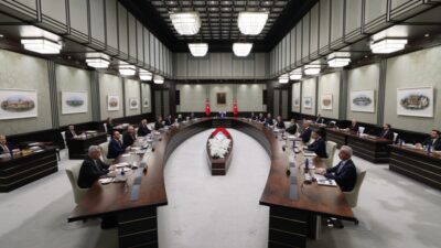 Cumhurbaşkanlığı Kabinesi, Cumhurbaşkanı Recep Tayyip Erdoğan’ın başkanlığında toplandı.