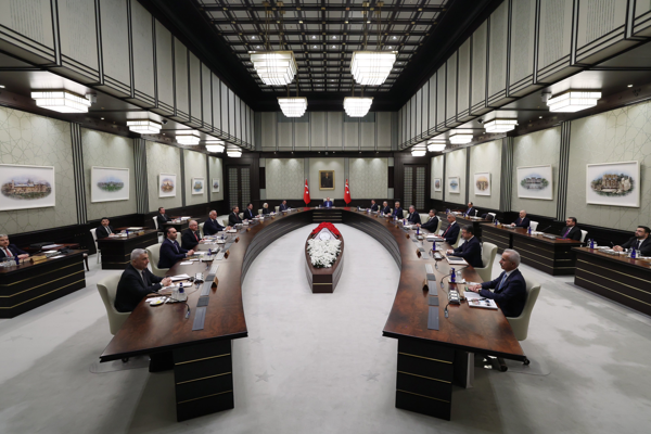 Cumhurbaşkanlığı Kabinesi, Cumhurbaşkanı Recep Tayyip Erdoğan’ın başkanlığında toplandı.