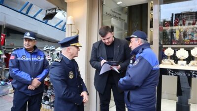 İzmit Belediyesi, kaldırım ve kamu alanı işgallerine karşı 1 Ocak