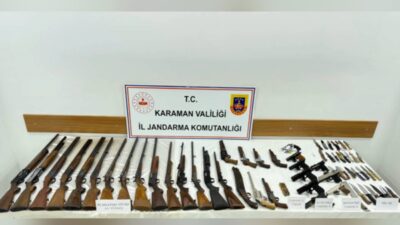 Karaman İl Jandarma Komutanlığı, Ermenek ilçesinde kaçakçılıkla mücadele faaliyetleri kapsamında