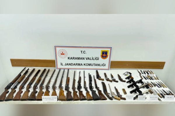 Karaman İl Jandarma Komutanlığı, Ermenek ilçesinde kaçakçılıkla mücadele faaliyetleri kapsamında