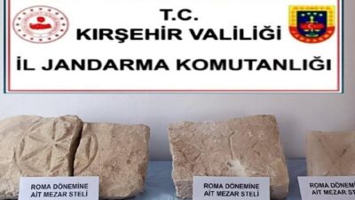 Kırşehir İl Jandarma Komutanlığı tarafından , kaçak kazı ve definecilik