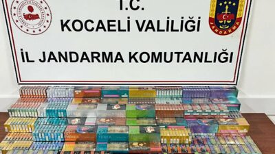 Kocaeli İl Jandarma Komutanlığı tarafından üç ilçede gerçekleştirilen denetimlerde kaçak