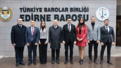 Zafer Partisi Genel Başkanı Ümit Özdağ, beraberindeki heyetle Edirne porgramı
