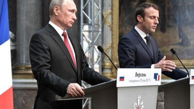 Stockholm, 22 Aralık (Hibya) - Paris, Putin'in Macron ile ikili