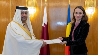 Bükreş, 18 Aralık (Hibya)-Romanya Dışişleri Bakanı Oana Țoiu, Katar Devleti’nin