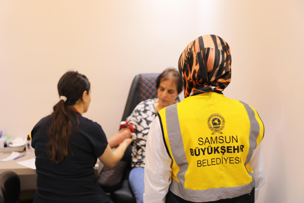 Samsun Büyükşehir Belediyesi, 65 yaş üstü, 41 yılı aşkın süredir