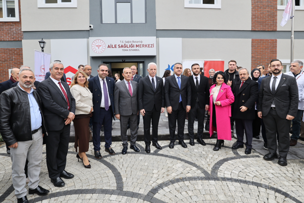 Küçükçekmece Belediyesi, Tevfikbey Mahallesi’nde Tema İstanbul Aile Sağlığı Merkezini vatandaşların