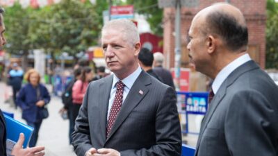 İstanbul Valisi Davut Gül, Esenyurt programı kapsamında Polis Merkezi Amirliklerini