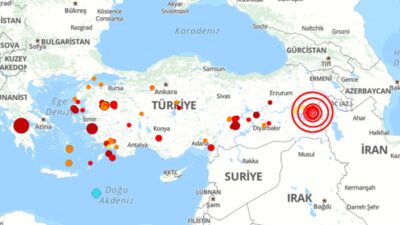 Van’da 4.5 büyüklüğünde deprem meydana geldi.