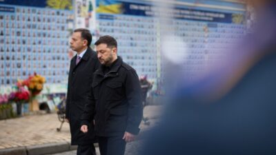  Kiev, 20 Aralık (Hibya)- Ukrayna Devlet Başkanı Volodimir Zelenski, Portekiz