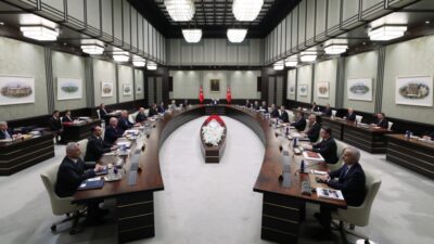 Cumhurbaşkanlığı Kabinesi, Cumhurbaşkanı Recep Tayyip Erdoğan’ın başkanlığında toplandı.