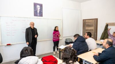 Malatya Büyükşehir Belediye Başkanı Sami Er, İnönü Üniversitesi Meslek Yüksekokulu’nda