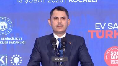 Çevre, Şehircilik ve İklim Değişikliği Bakanı Murat Kurum, Kocaeli’de 500