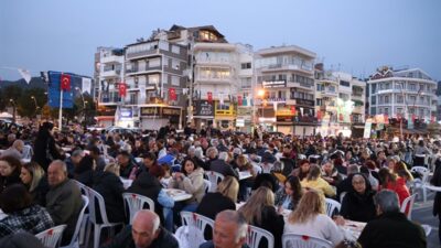 Marmaris Belediyesi, Ramazan ayı boyunca merkeze uzak mahallelerde iftar sofraları
