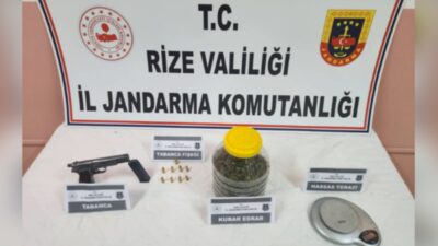 Rize, 21 Şubat (Hibya)- Rize İl Jandarma Komutanlığınca "Uyuşturucu,Uyarıcı Maddelere