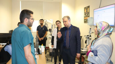 Şanlıurfa, 13 Şubat (Hibya)- Şanlıurfa Harran Üniversitesi Hastanesi Göz Hastalıkları