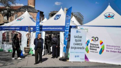 Ankara Büyükşehir Belediyesi (ABB), Dünya Böbrek Günü kapsamında Hacı Bayram-ı