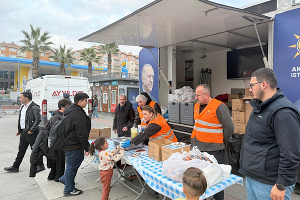 Adalet ve Kalkınma Partisi (AK Parti) İstanbul İl Başkanlığı tarafından,