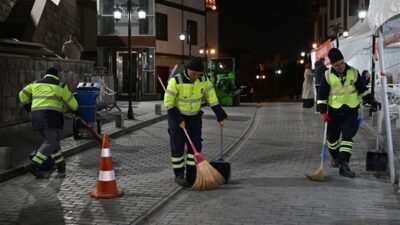 Ankara Büyükşehir Belediyesi, Ramazan ayı boyunca kent genelinde temizlik çalışmalarını