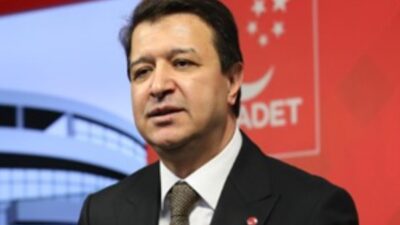 Saadet Partisi Genel Başkanı Mahmut Arıkan, Berlin’de partisinin Avrupa teşkilatı