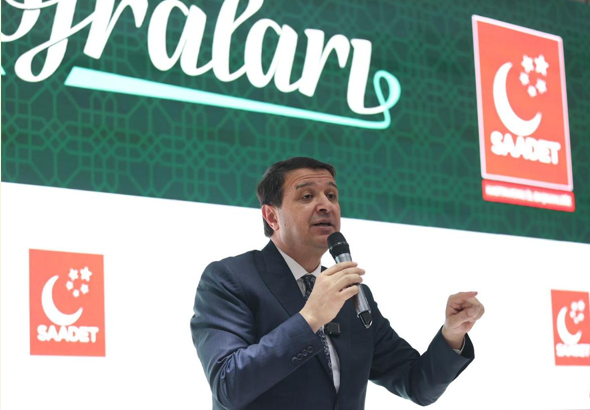  Saadet Partisi Genel Başkanı Mahmut Arıkan, partisinin Kastamonu İl