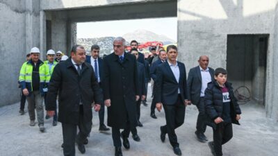 Kültür ve Turizm Bakanı Mehmet Nuri Ersoy, Antalya’nın İbradı ilçesinde