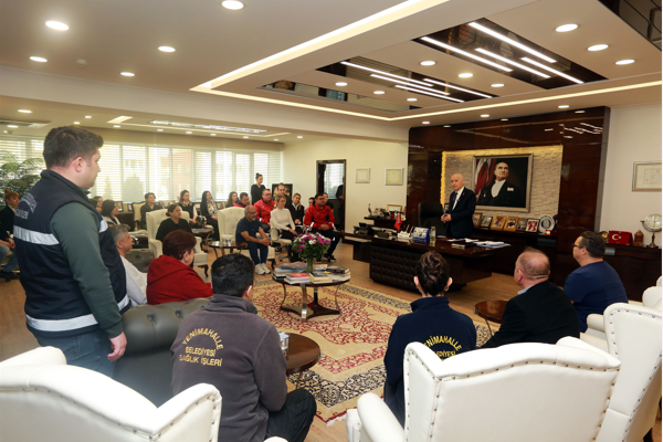 Yenimahalle Belediye Başkanı Fethi Yaşar, 14 Mart Tıp Bayramı dolayısıyla