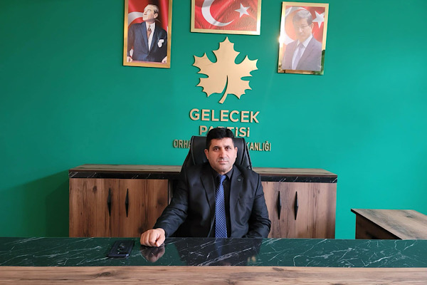 Bursa, 13 Mart (Hibya)- Gelecek Partisi Orhangazi İlçe Başkanı Yılmaz