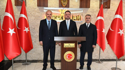 Gençlik Spor Bakan Yardımcısı Dr. Enes Eminoğlu, Batman Valisi Ekrem