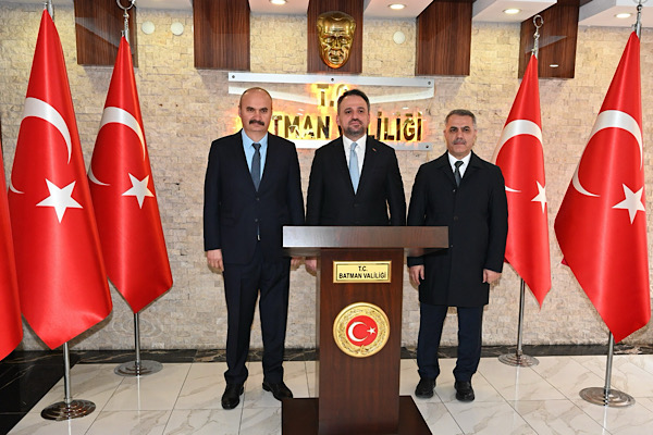 Gençlik Spor Bakan Yardımcısı Dr. Enes Eminoğlu, Batman Valisi Ekrem