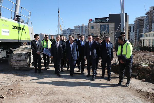 Şanlıurfa, 10 Mart (Hibya)-Şanlıurfa Şehir Hastanesi ve bağlantı yolları ile