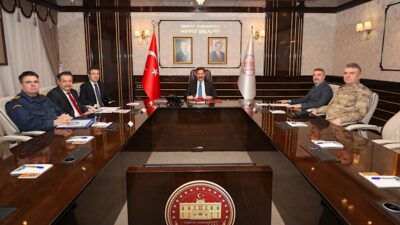 Hatay, 16 Mart (Hibya)-Hatay Valisi Mustafa Masatlı başkanlığında düzenlenen toplantıda,